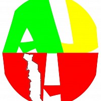 Le Logo de Ajh composé des couleurs du Drapeau national